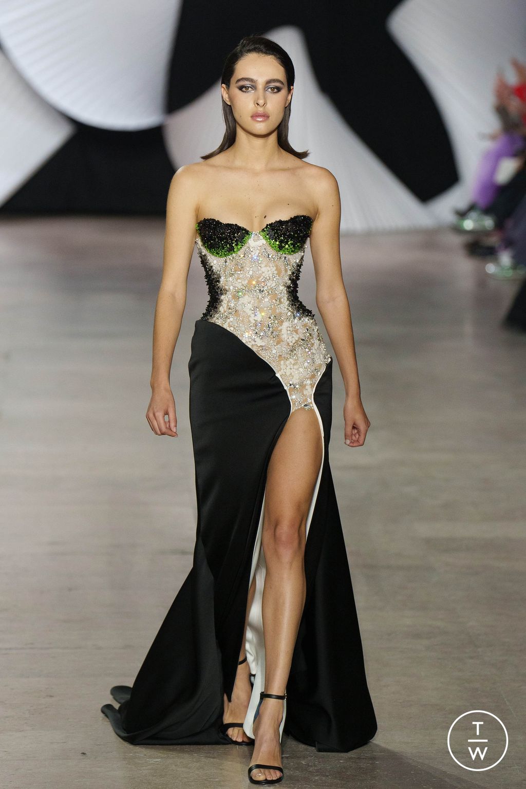 Fashion Week Paris Spring/Summer 2024 look 42 from the Tony Ward collection couture