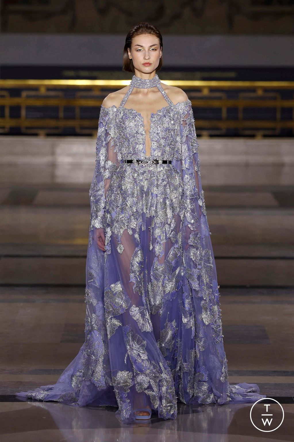 Fashion Week Paris Spring/Summer 2025 look 27 from the Tony Ward collection couture