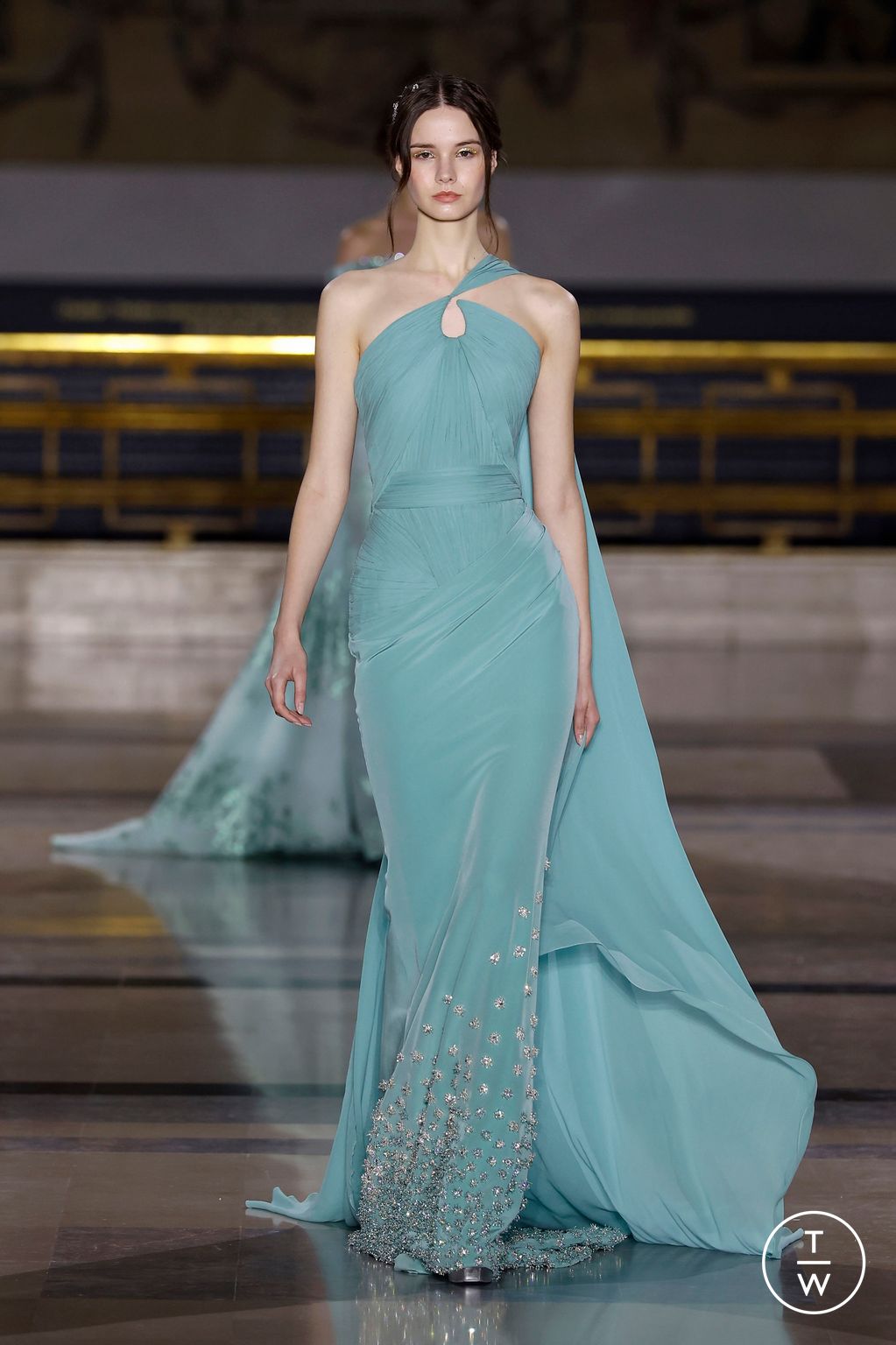 Fashion Week Paris Spring/Summer 2025 look 38 from the Tony Ward collection couture