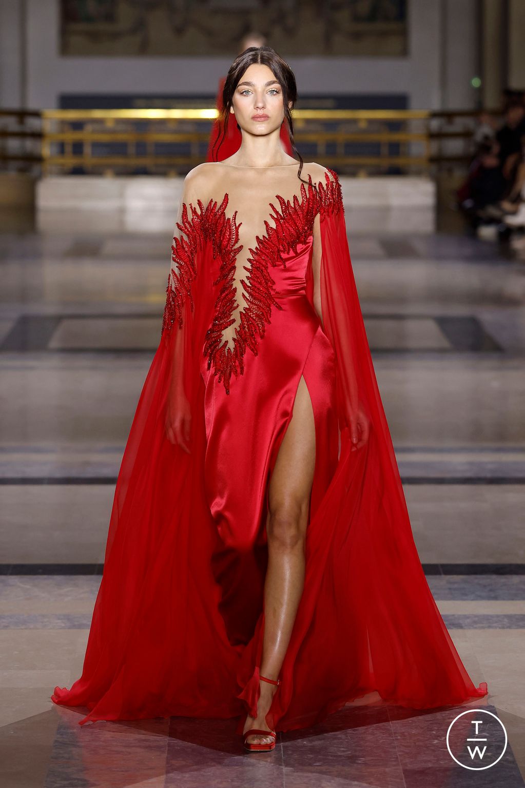 Fashion Week Paris Spring/Summer 2025 look 47 from the Tony Ward collection couture