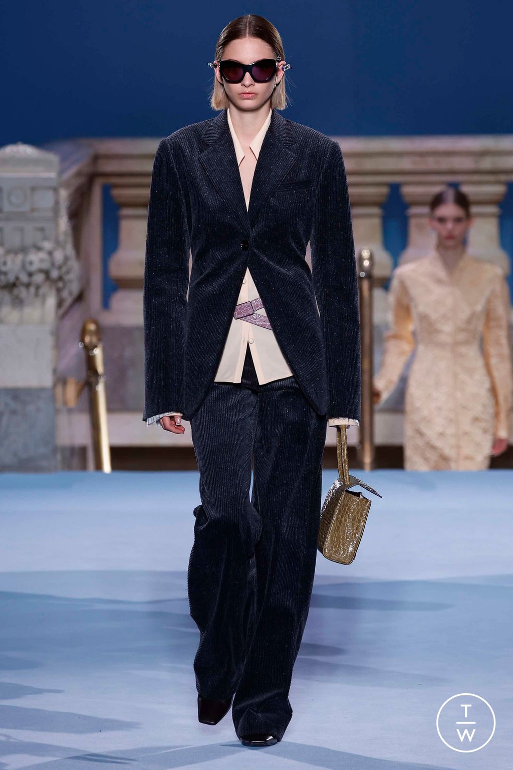 Fashion Week New York Fall/Winter 2023 look 4 from the Tory Burch collection 女装