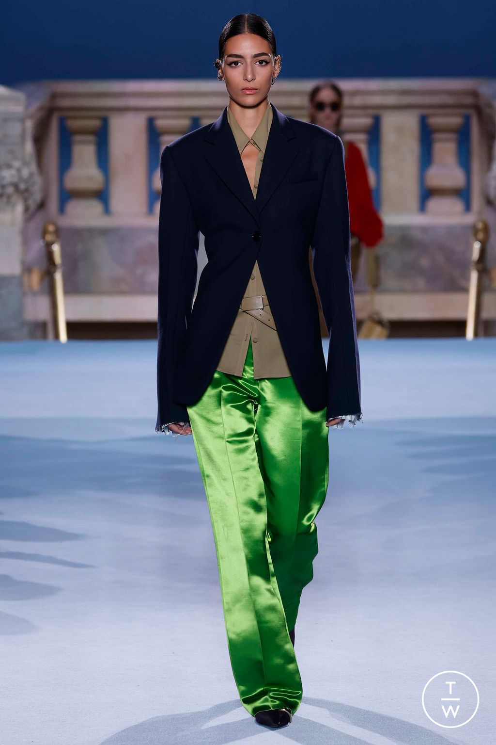 Fashion Week New York Fall/Winter 2023 look 7 from the Tory Burch collection 女装