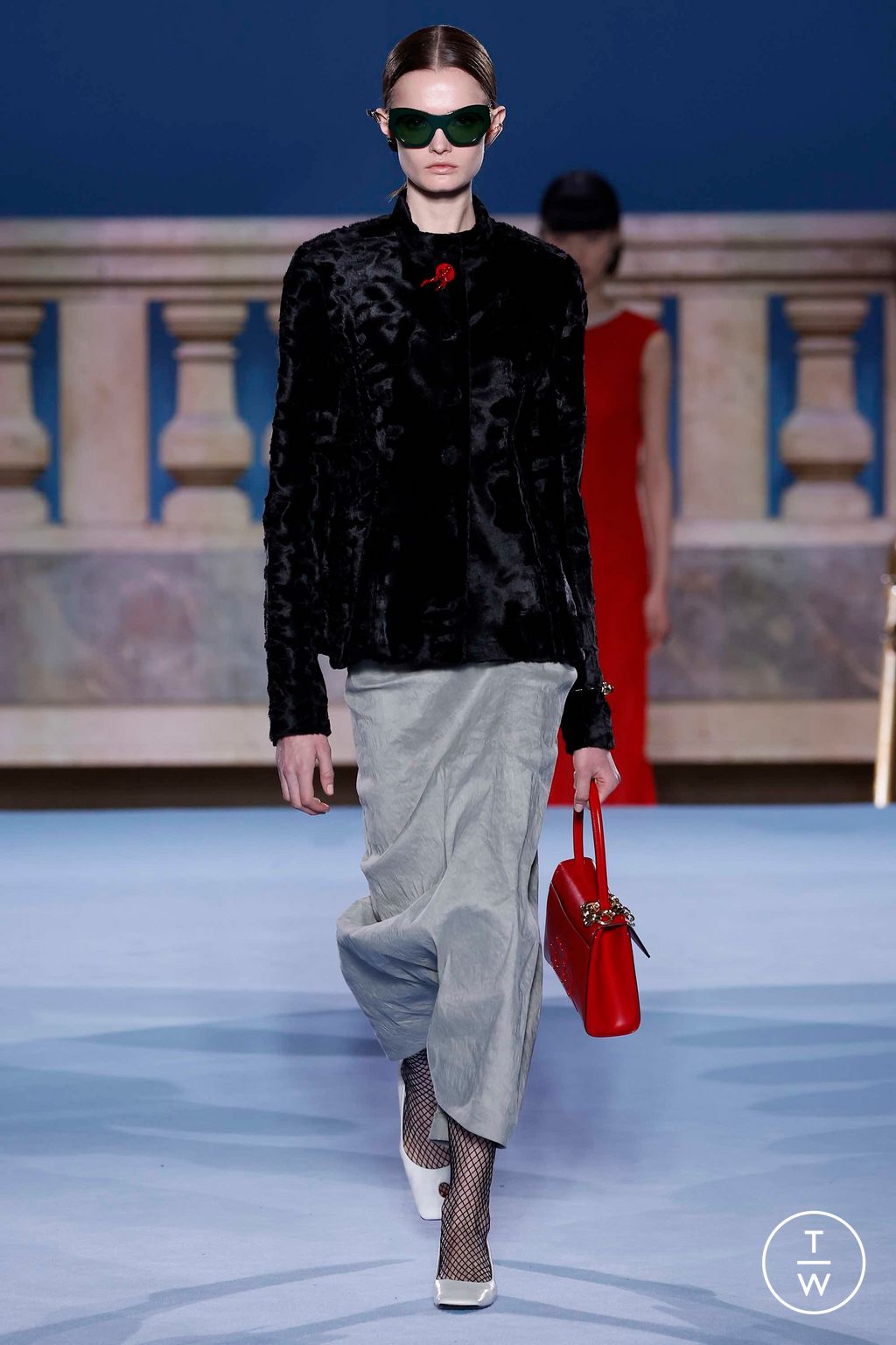 Fashion Week New York Fall/Winter 2023 look 15 from the Tory Burch collection 女装
