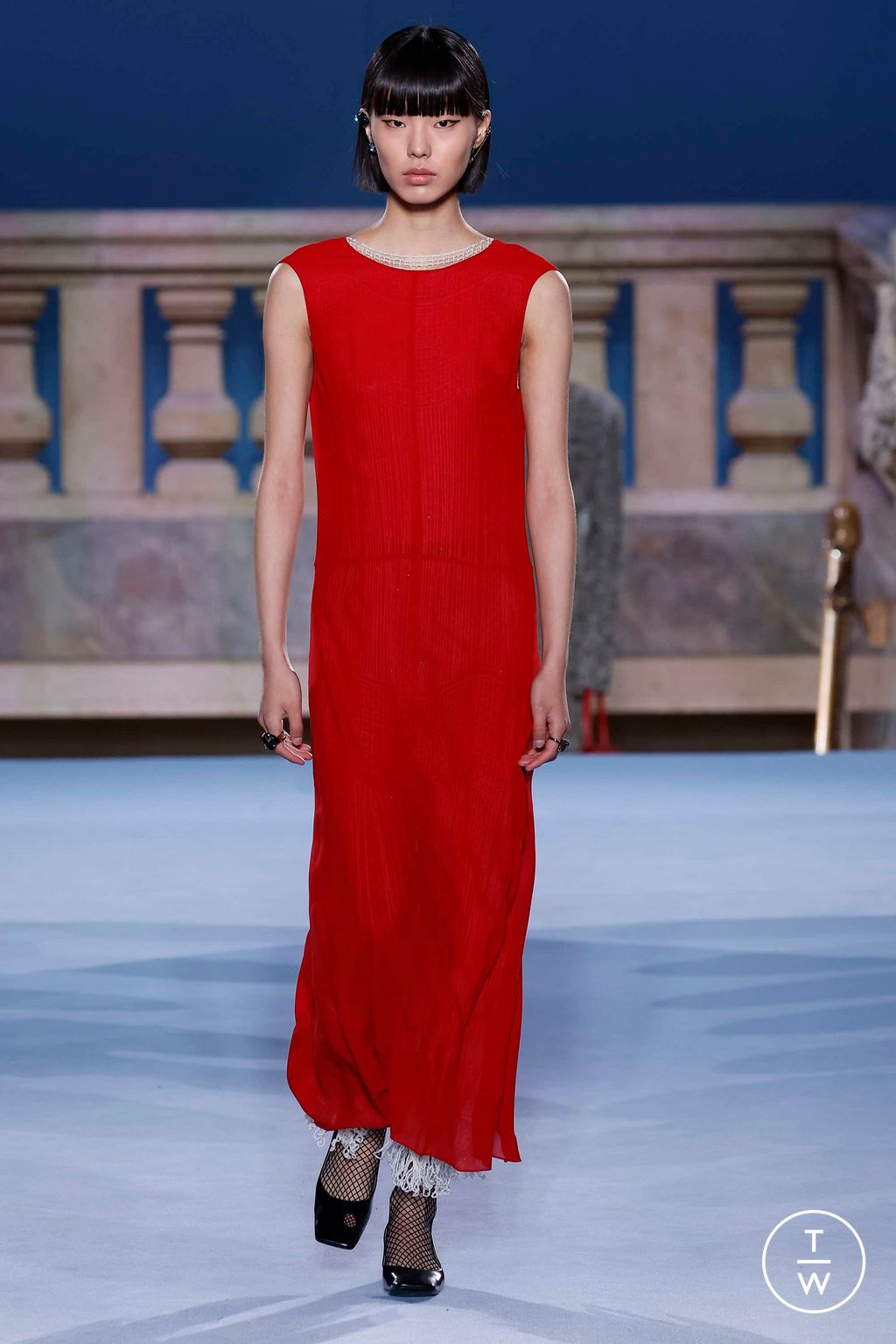 Fashion Week New York Fall/Winter 2023 look 16 from the Tory Burch collection womenswear