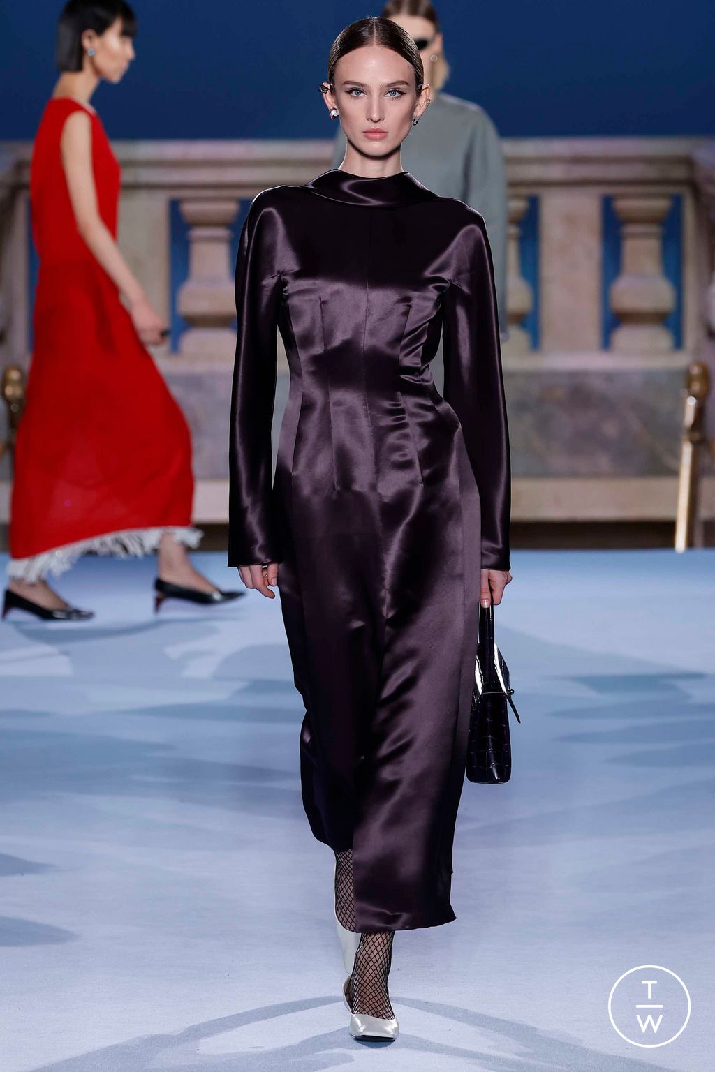 Fashion Week New York Fall/Winter 2023 look 19 from the Tory Burch collection 女装
