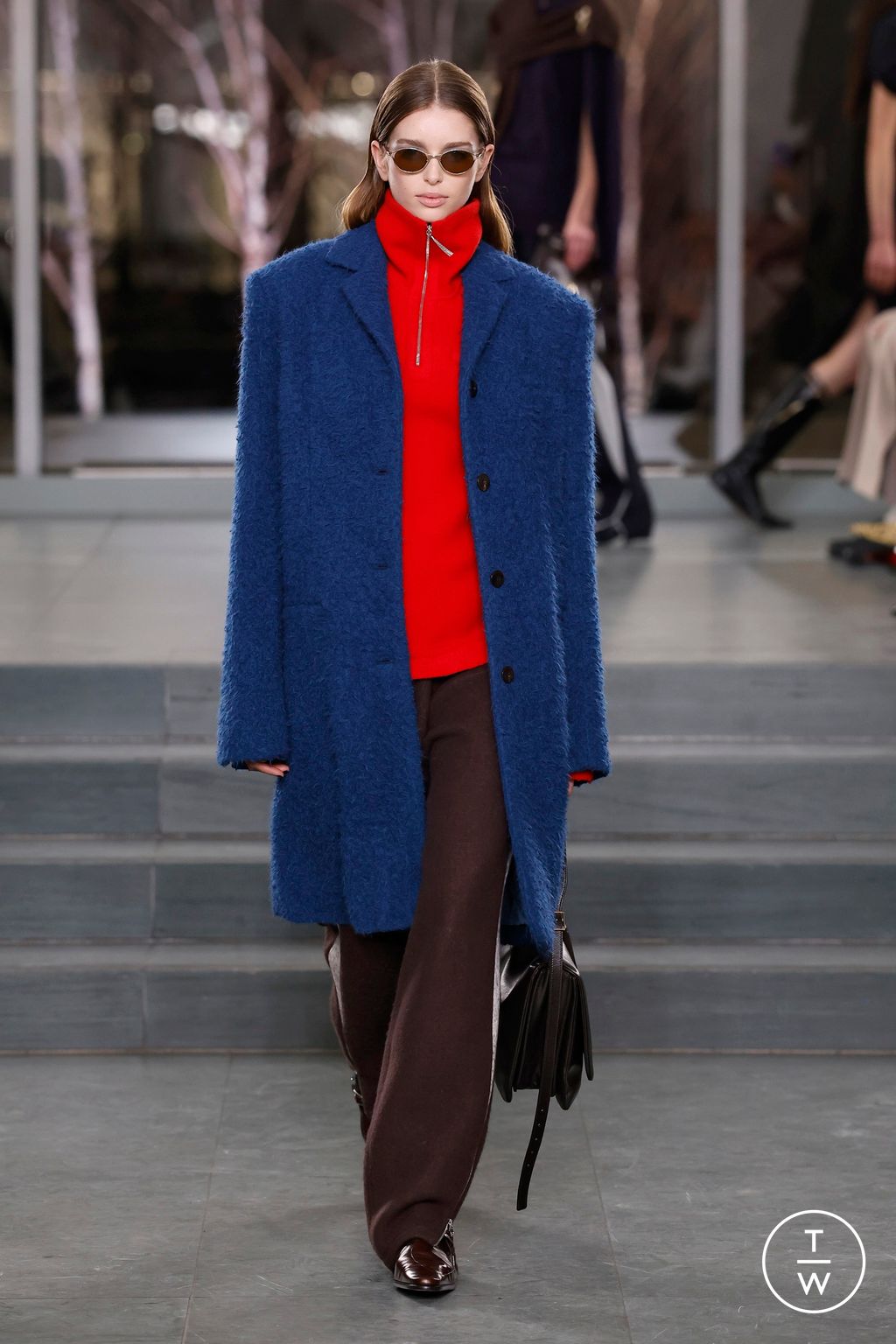 Fashion Week New York Fall/Winter 2025 look 5 from the Tory Burch collection 女装