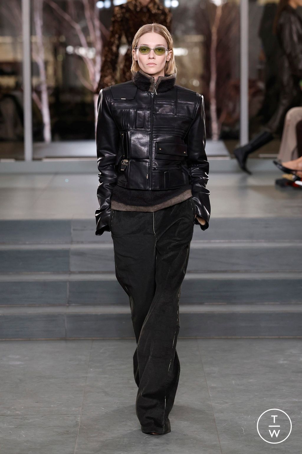Fashion Week New York Fall/Winter 2025 look 14 from the Tory Burch collection womenswear