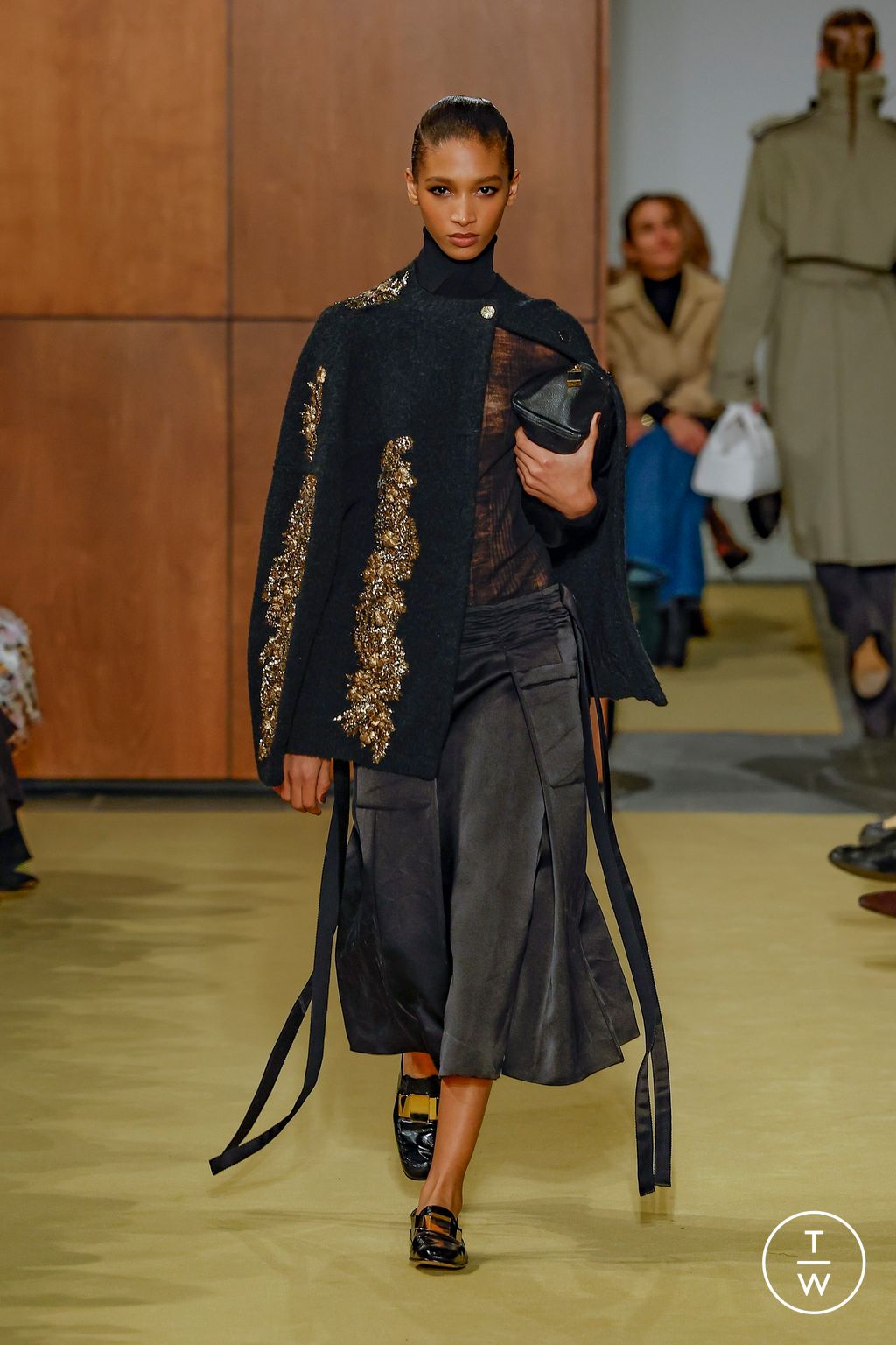Fashion Week New York Fall/Winter 2026 look 11 from the Tory Burch collection womenswear