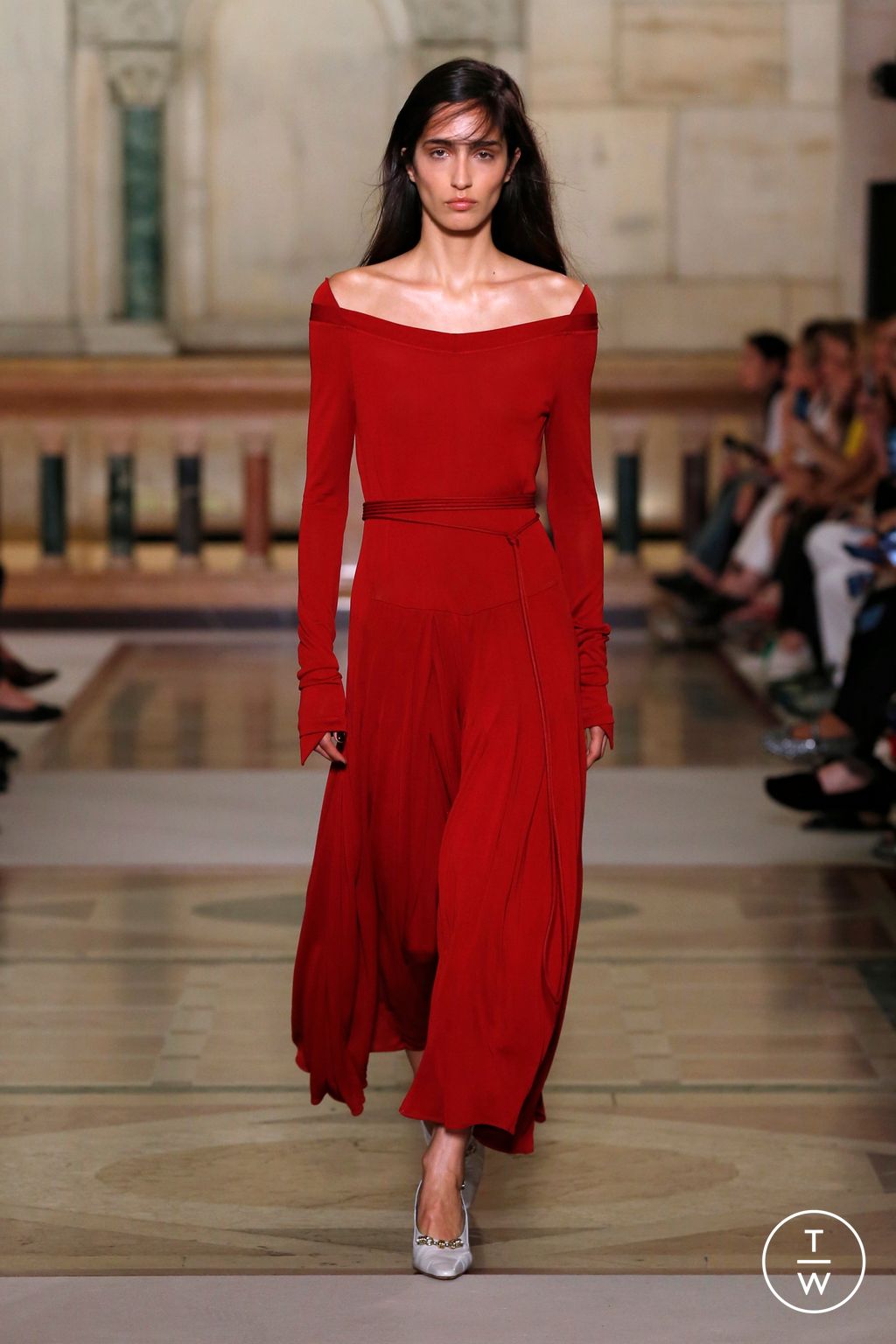 Fashion Week New York Spring/Summer 2026 look 12 from the Tory Burch collection womenswear