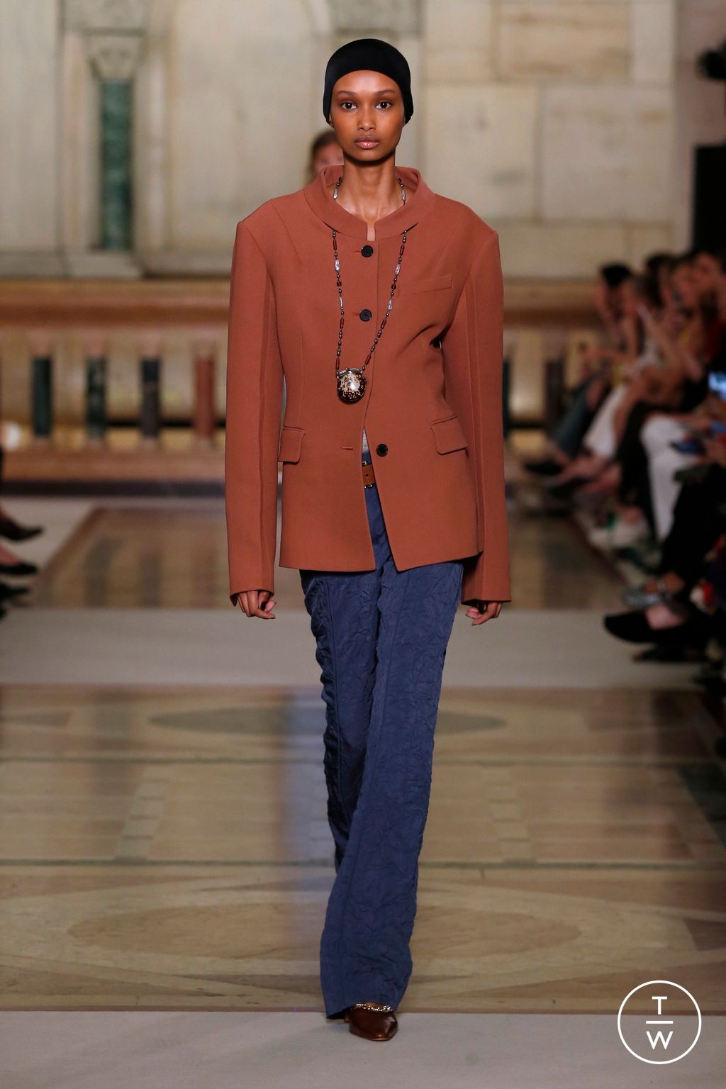 Fashion Week New York Spring/Summer 2026 look 28 from the Tory Burch collection womenswear