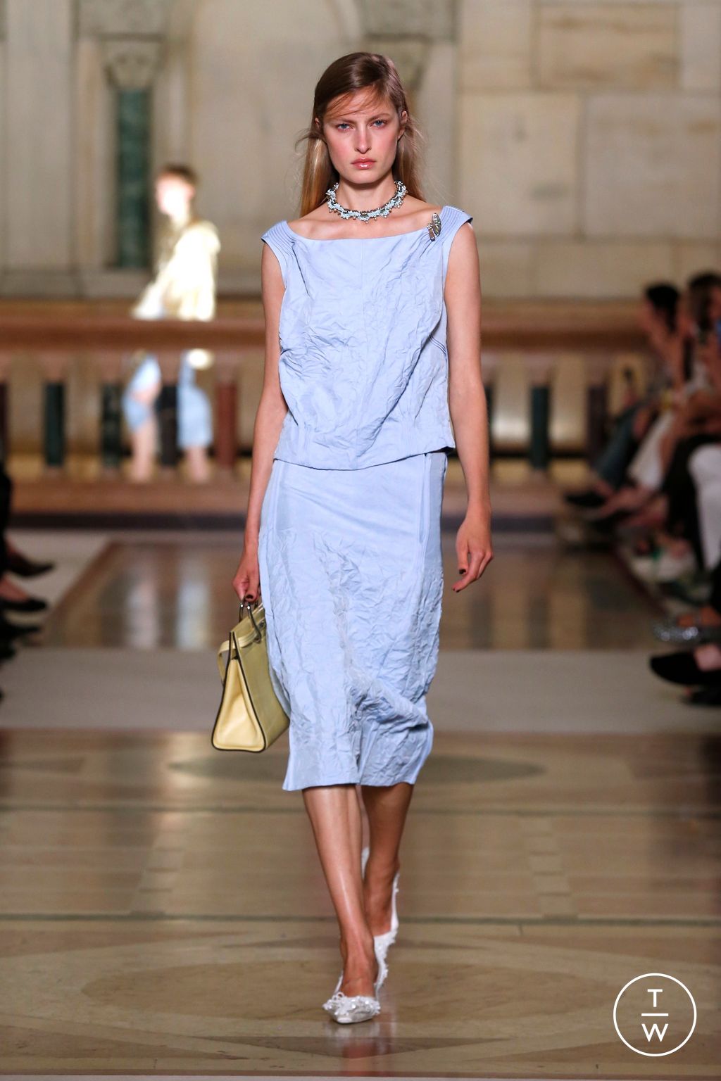 Fashion Week New York Spring/Summer 2026 look 29 from the Tory Burch collection womenswear