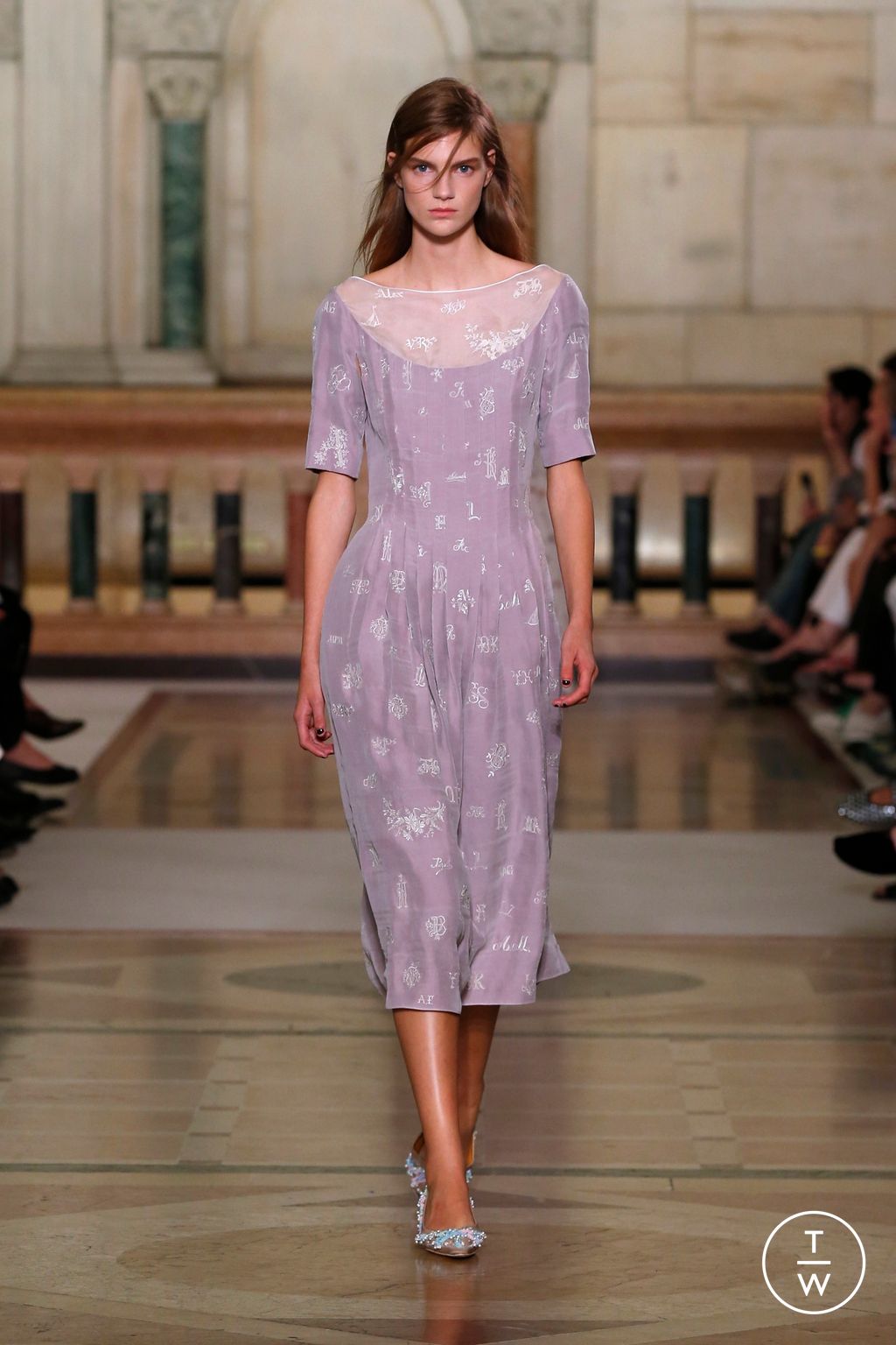 Fashion Week New York Spring/Summer 2026 look 33 from the Tory Burch collection womenswear