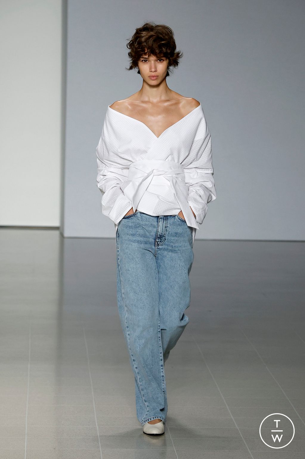 Fashion Week London Spring/Summer 2024 look 9 de la collection Tove womenswear