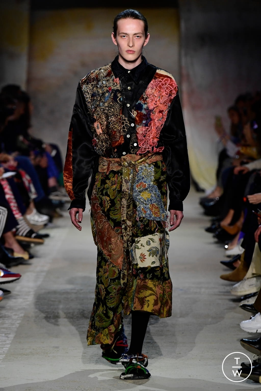 Fashion Week Paris Fall/Winter 2019 look 15 from the Festival de Hyères 2019 collection womenswear