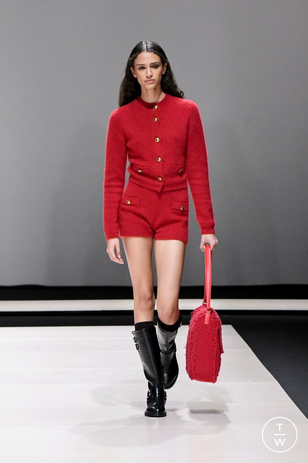 Fashion Week Milan Fall/Winter 2024 look 7 from the TWINSET collection womenswear