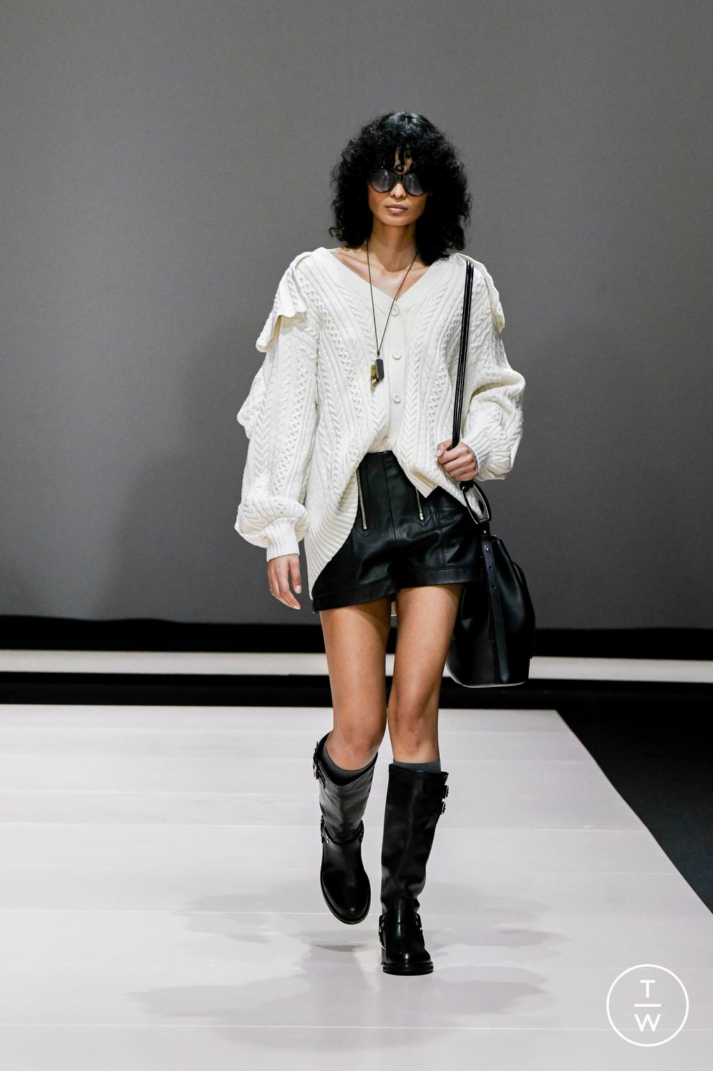 Fashion Week Milan Fall/Winter 2024 look 14 from the TWINSET collection womenswear