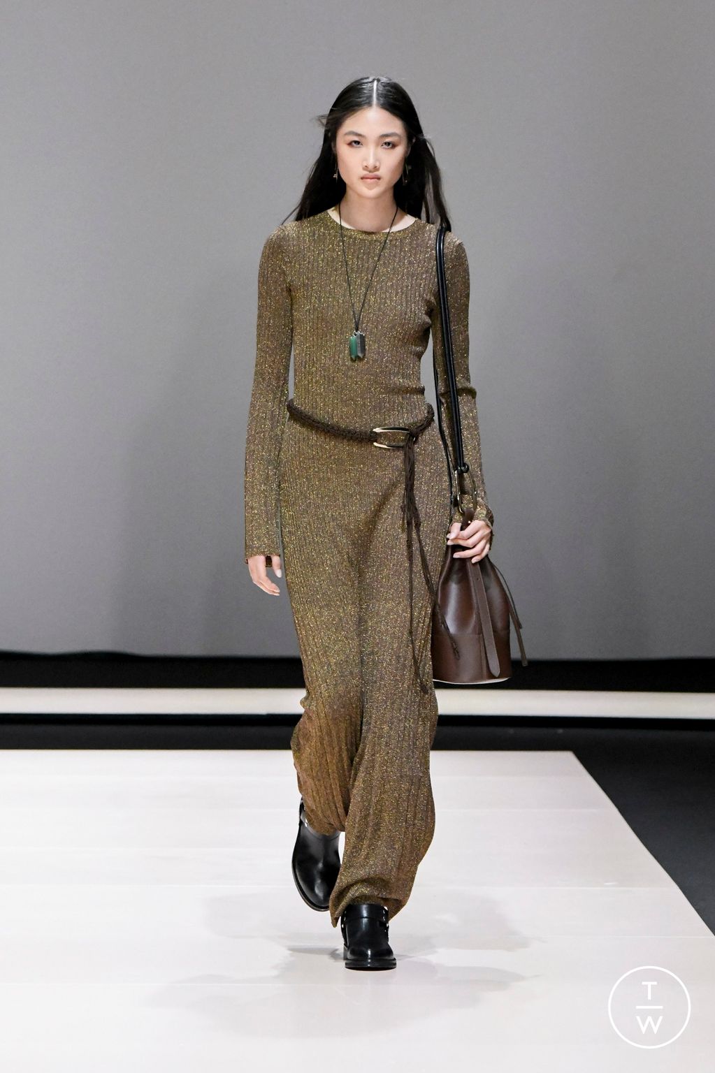 Fashion Week Milan Fall/Winter 2024 look 20 from the TWINSET collection womenswear