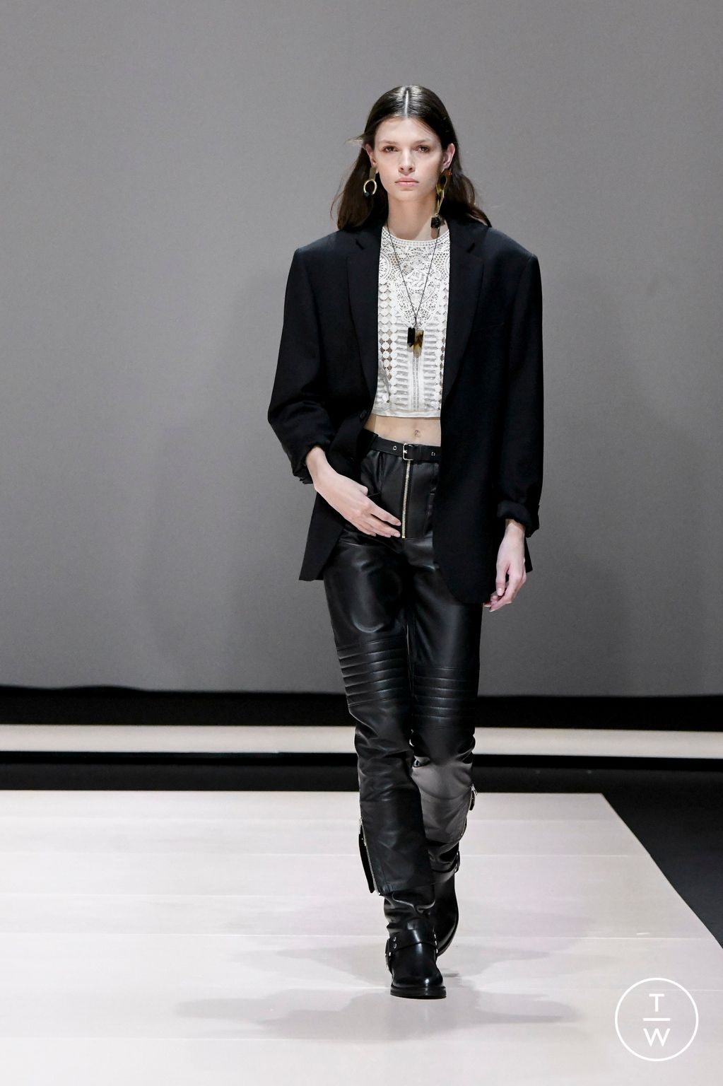 Fashion Week Milan Fall/Winter 2024 look 23 from the TWINSET collection womenswear
