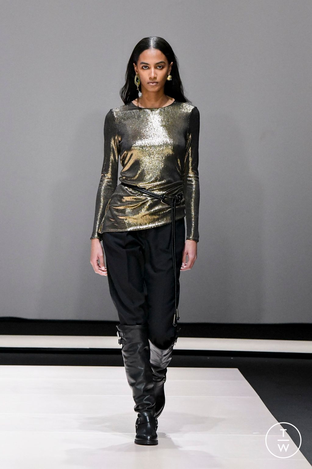 Fashion Week Milan Fall/Winter 2024 look 33 from the TWINSET collection womenswear