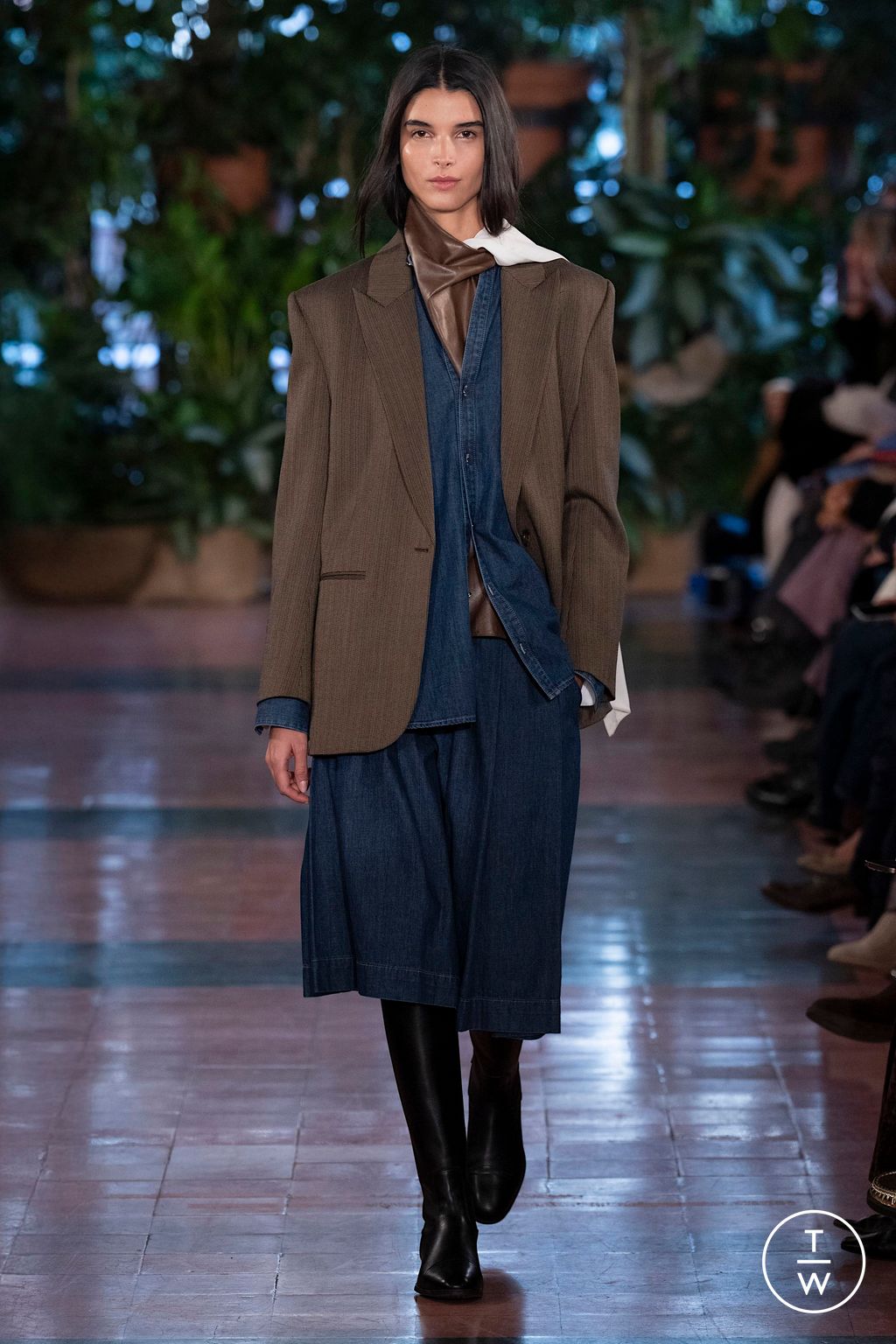 Fashion Week New York Fall/Winter 2025 look 18 from the TWP collection womenswear