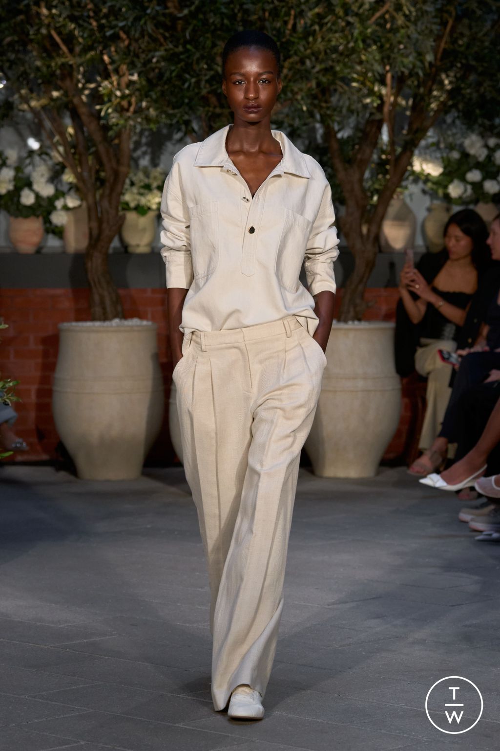Fashion Week New York Spring/Summer 2025 look 2 from the TWP collection womenswear