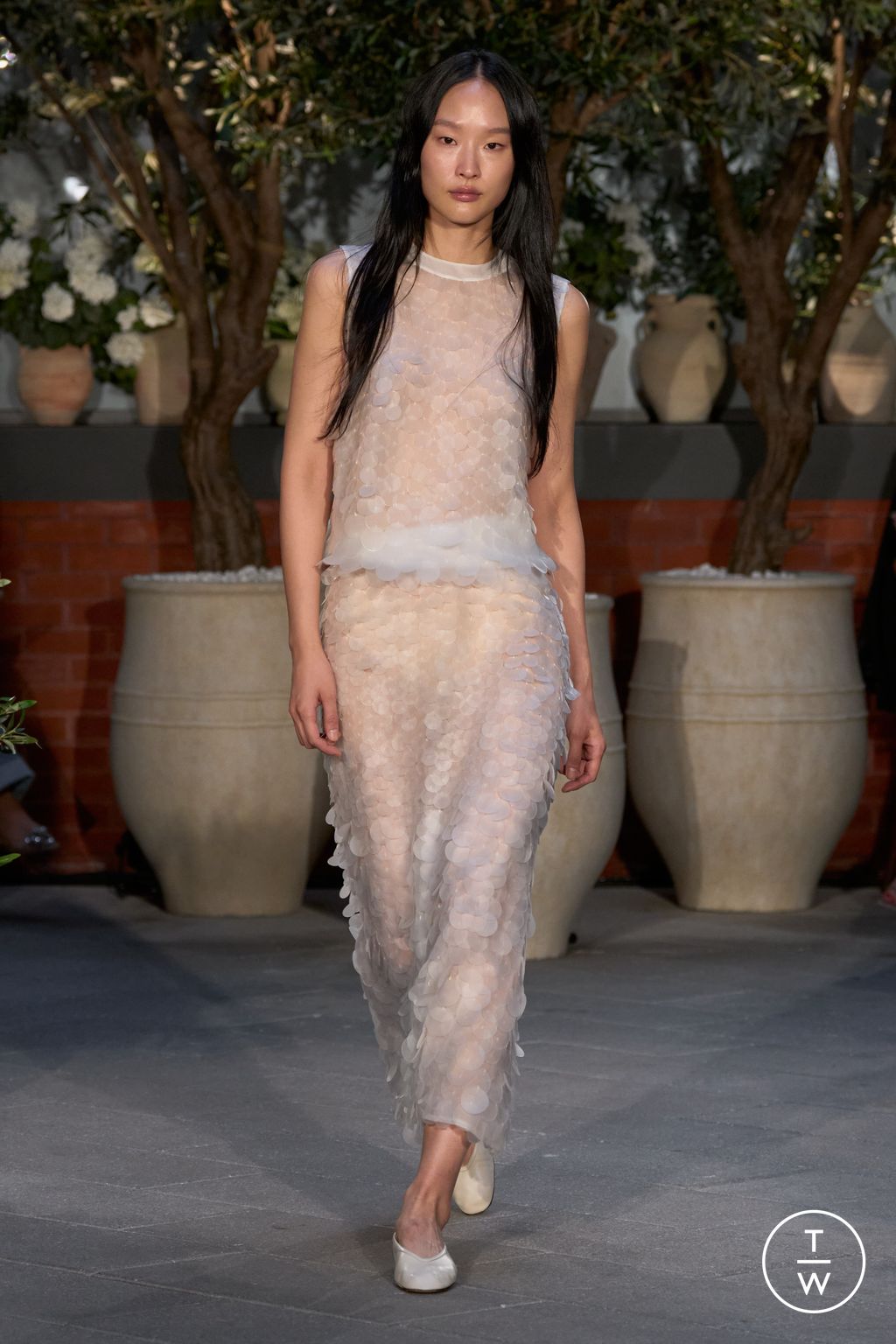 Fashion Week New York Spring/Summer 2025 look 4 from the TWP collection womenswear