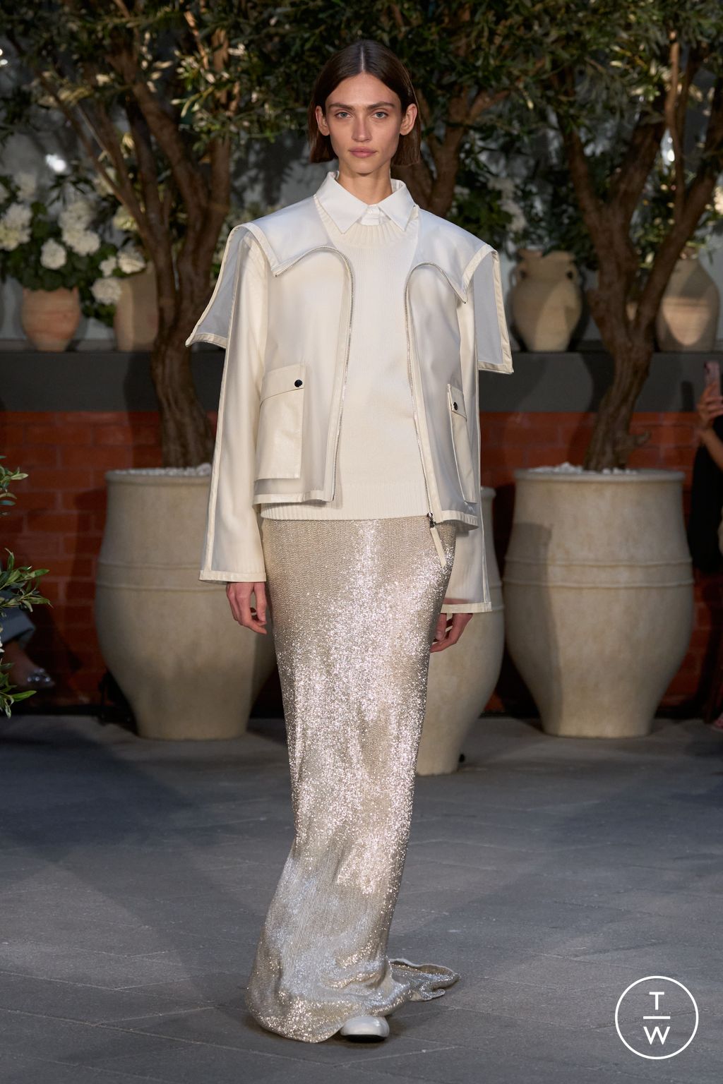 Fashion Week New York Spring/Summer 2025 look 5 from the TWP collection womenswear