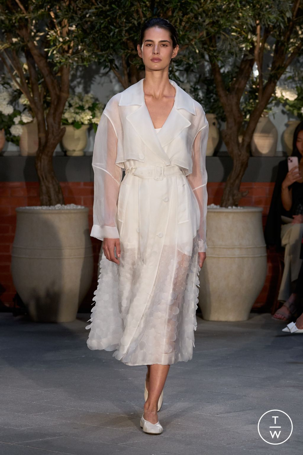 Fashion Week New York Spring/Summer 2025 look 6 from the TWP collection womenswear