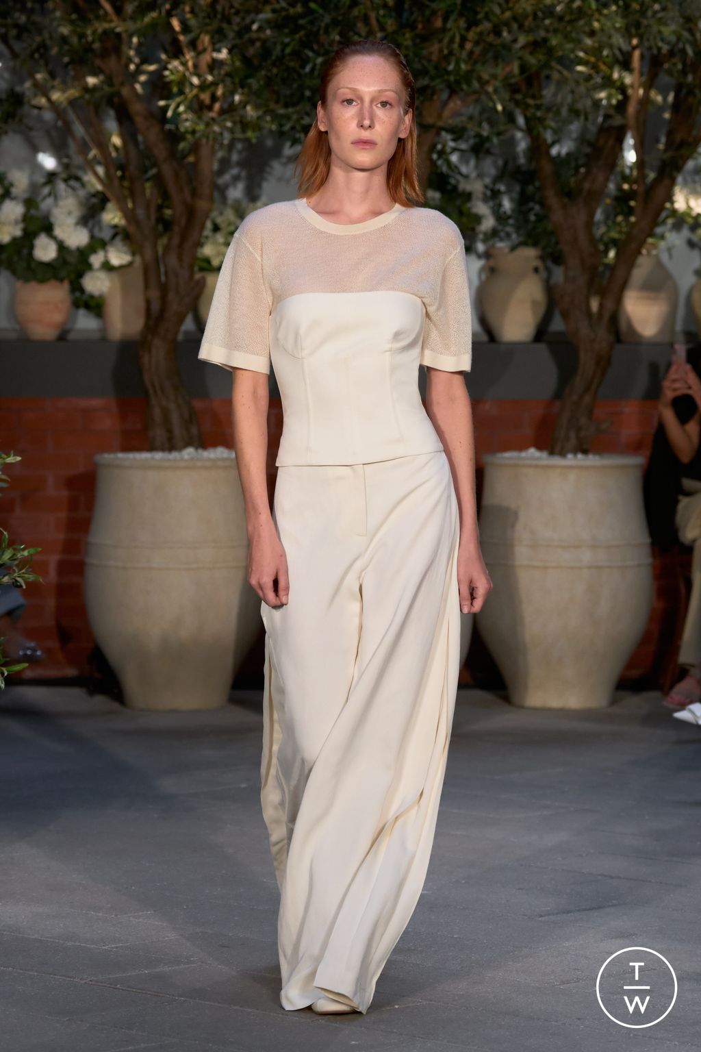Fashion Week New York Spring/Summer 2025 look 8 from the TWP collection womenswear