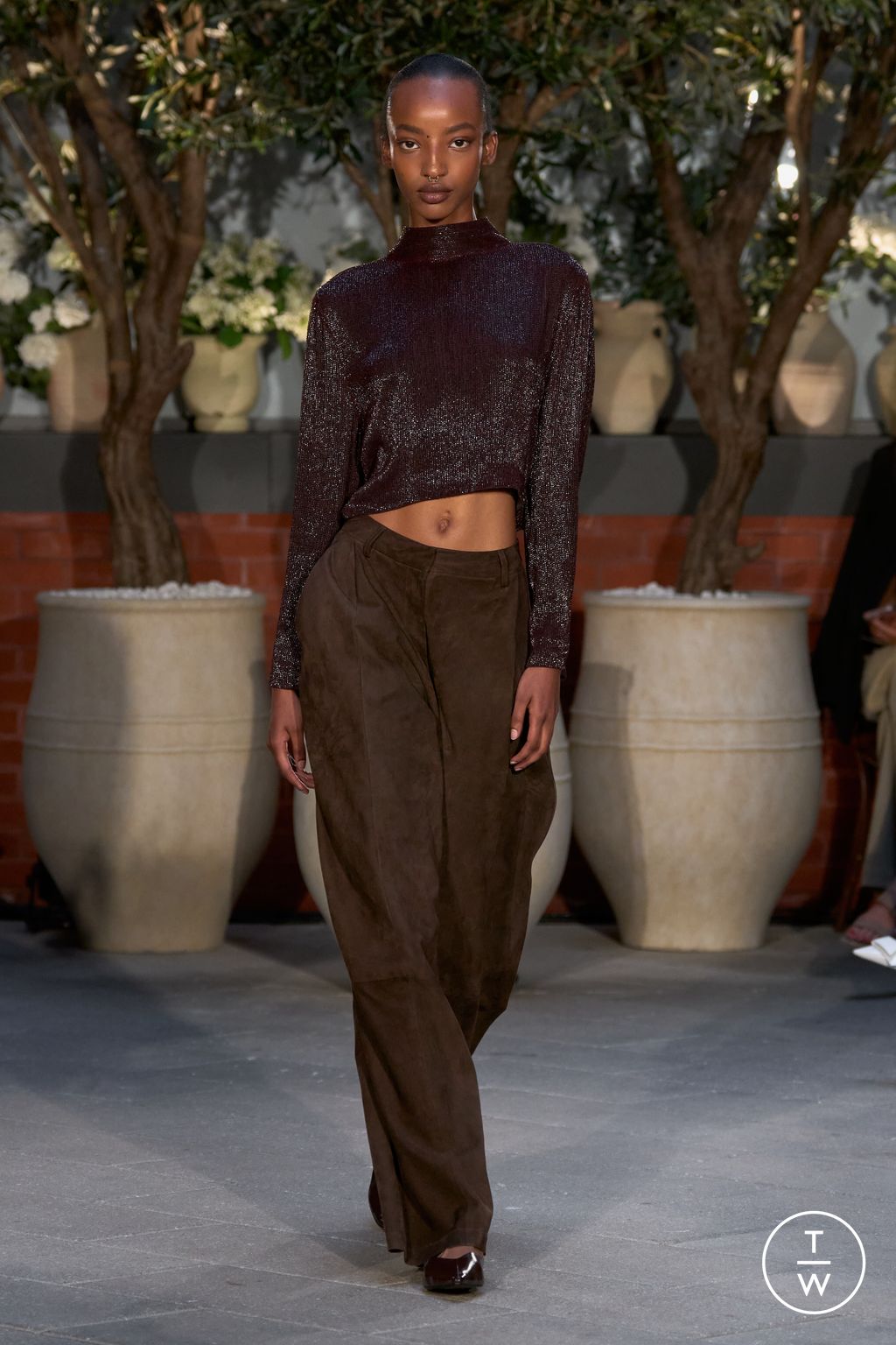 Fashion Week New York Spring/Summer 2025 look 12 from the TWP collection womenswear