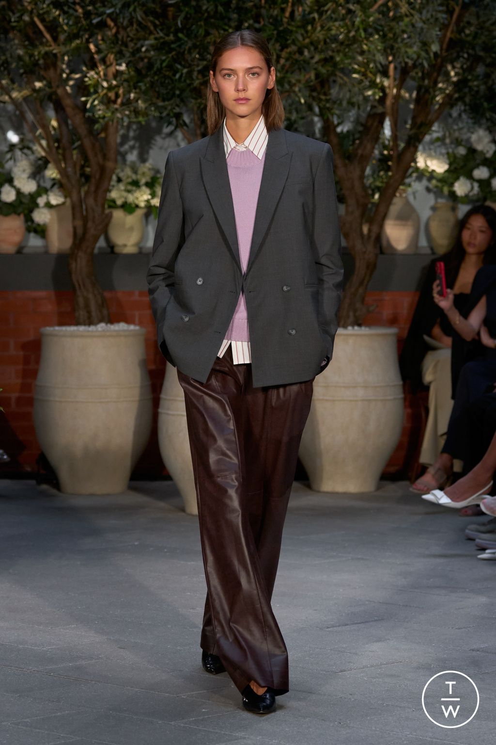 Fashion Week New York Spring/Summer 2025 look 24 from the TWP collection womenswear