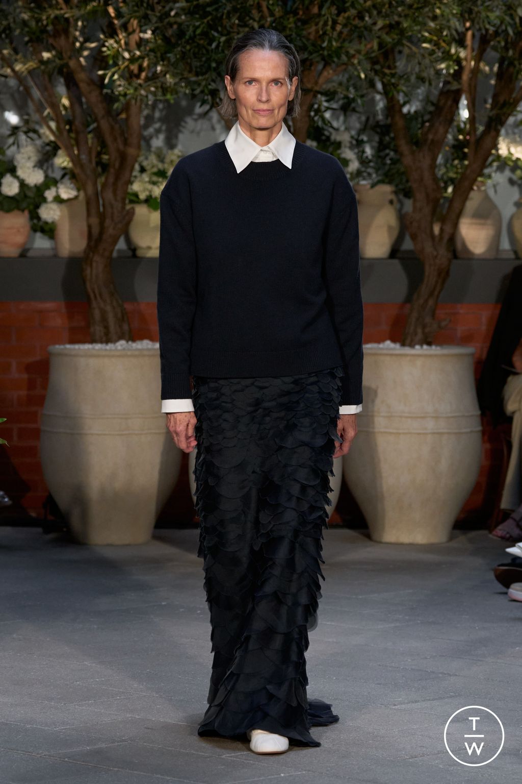 Fashion Week New York Spring/Summer 2025 look 28 from the TWP collection womenswear