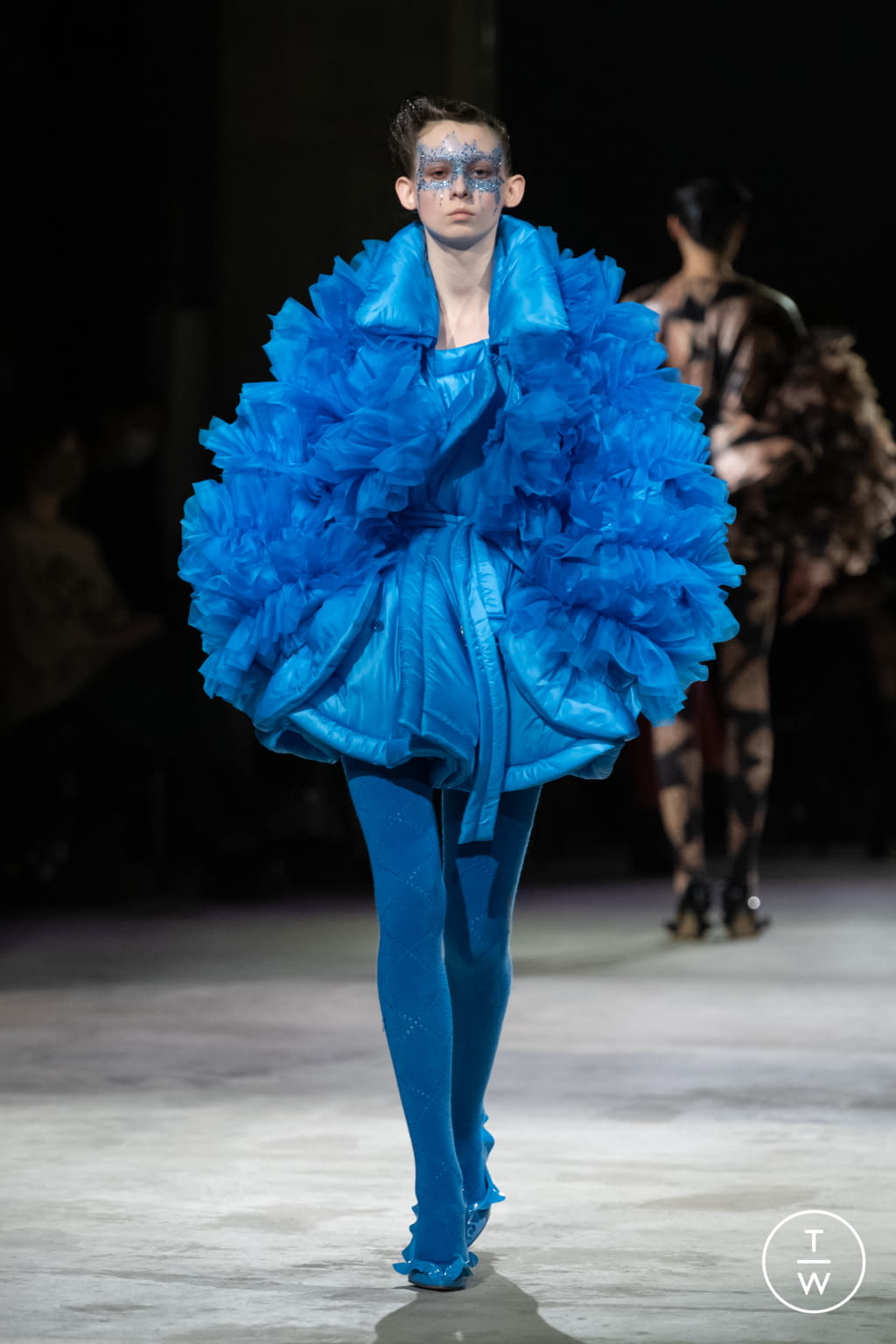 Fashion Week Paris Fall/Winter 2021 look 58 de la collection Undercover womenswear