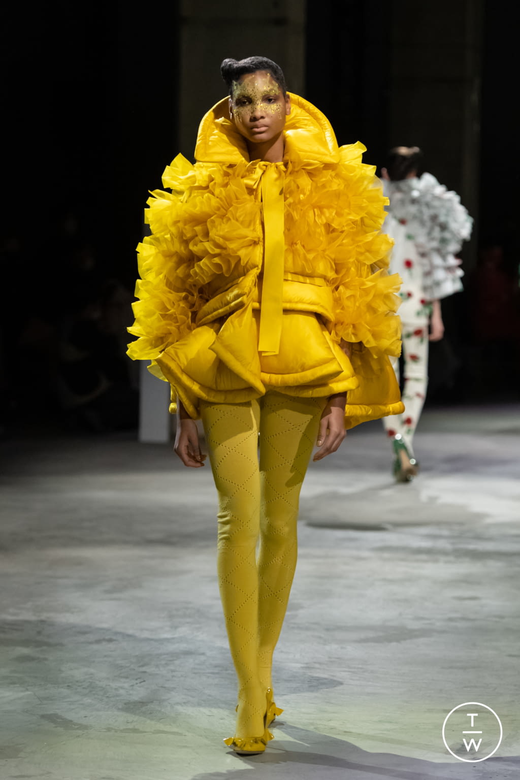 Fashion Week Paris Fall/Winter 2021 look 59 de la collection Undercover womenswear