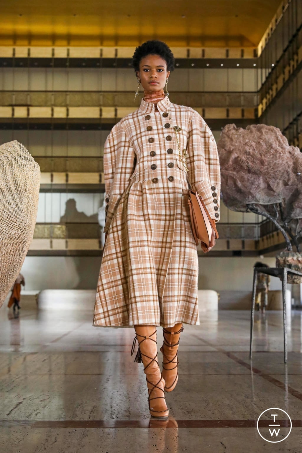 Fashion Week New York Fall/Winter 2021 look 5 de la collection Ulla Johnson womenswear