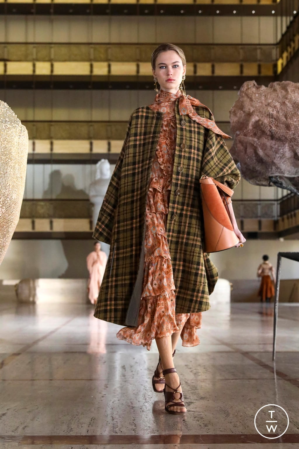 Fashion Week New York Fall/Winter 2021 look 9 de la collection Ulla Johnson womenswear