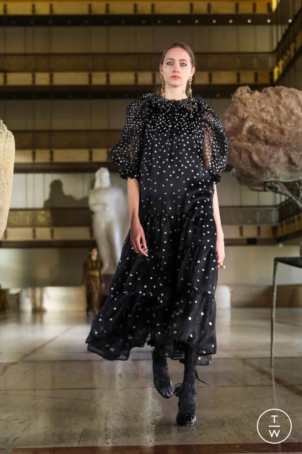 Fashion Week New York Fall/Winter 2021 look 15 de la collection Ulla Johnson womenswear