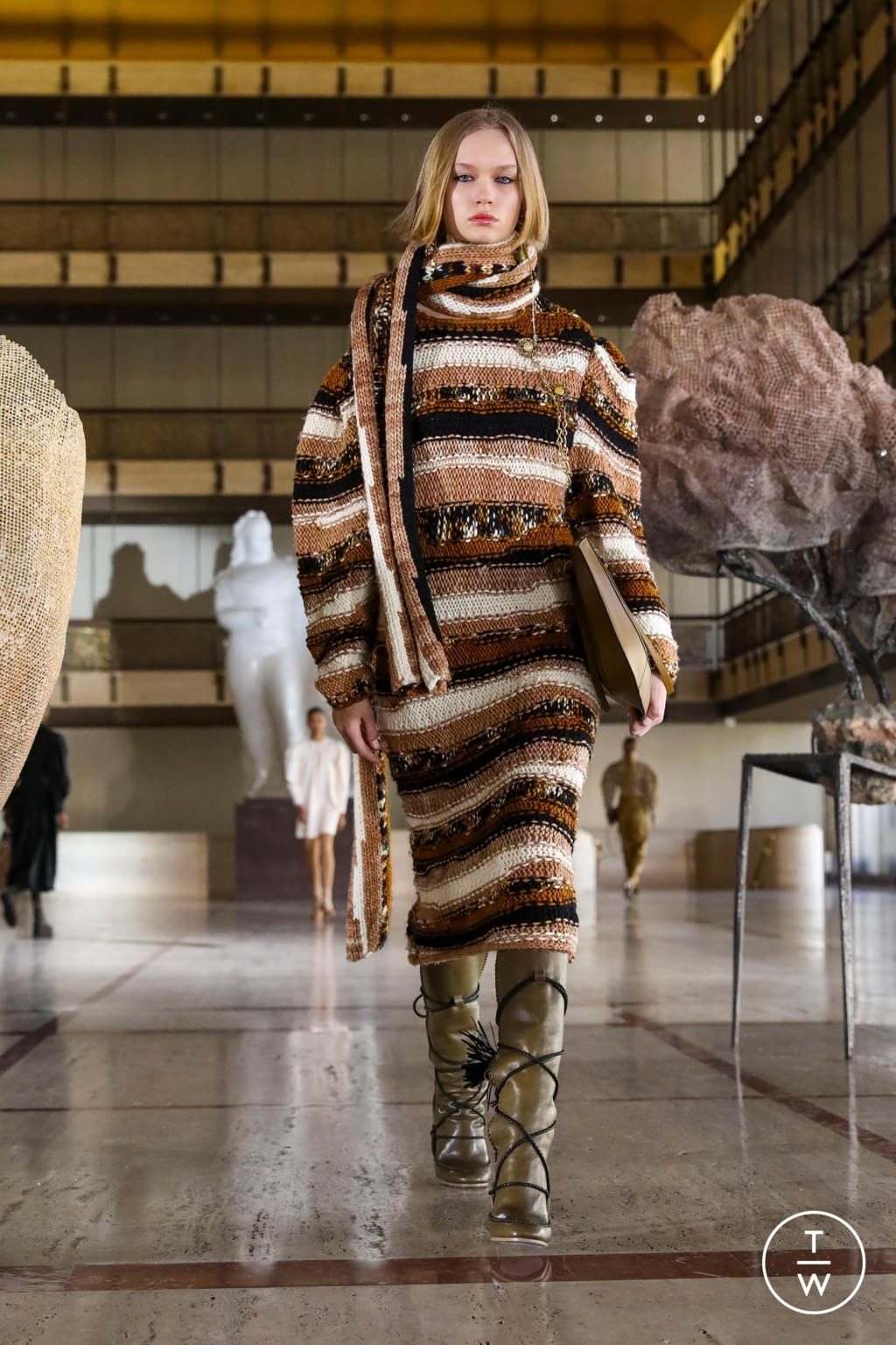 Fashion Week New York Fall/Winter 2021 look 28 de la collection Ulla Johnson womenswear