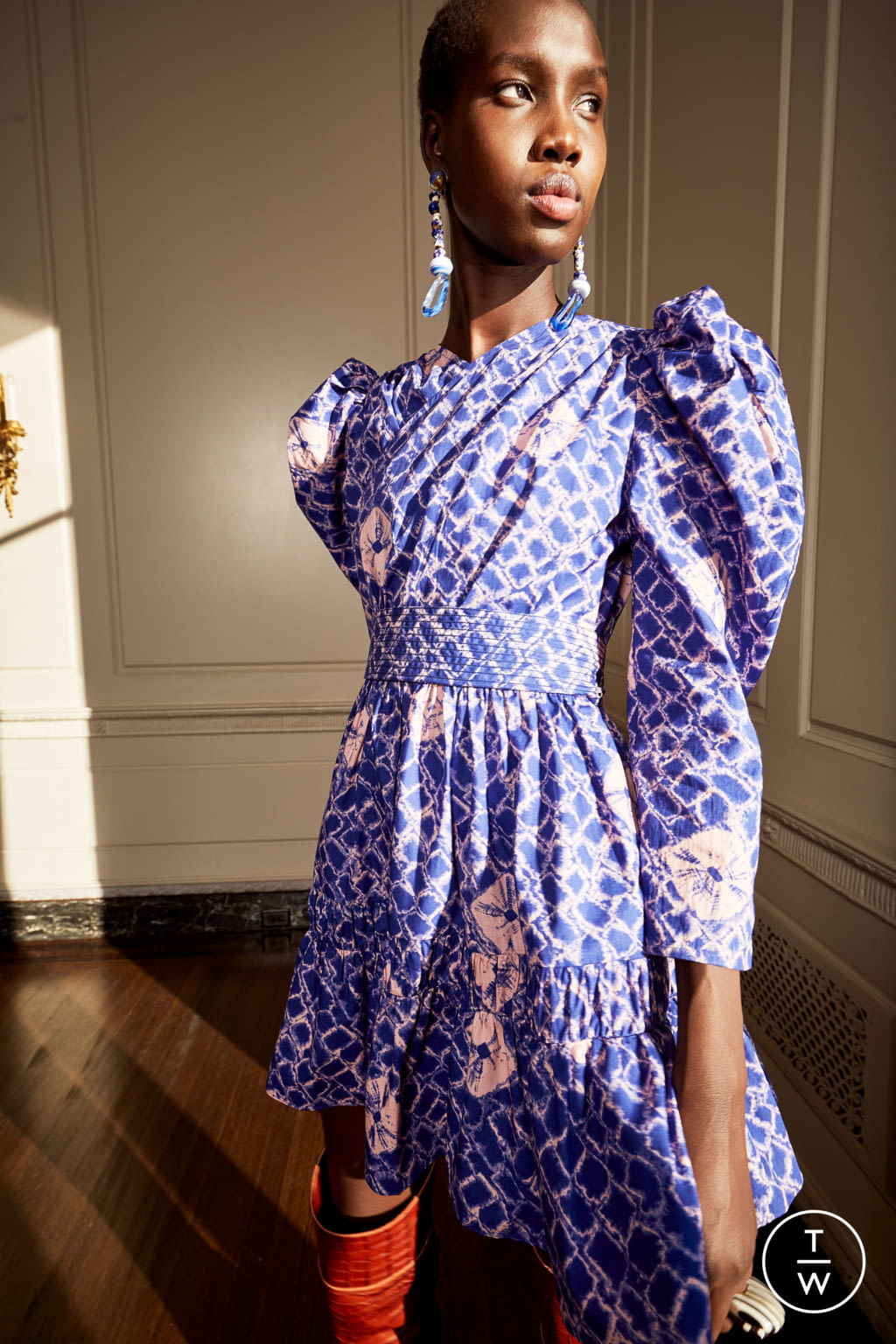 Fashion Week New York Pre-Fall 2020 look 11 from the Ulla Johnson collection womenswear