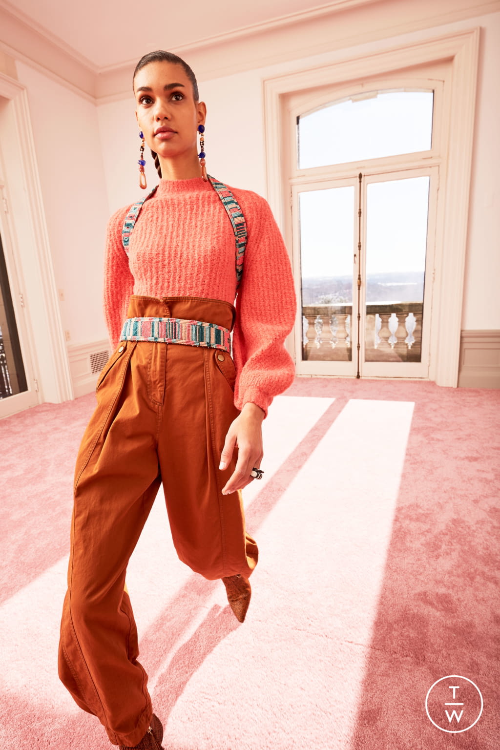 Fashion Week New York Pre-Fall 2020 look 28 from the Ulla Johnson collection womenswear