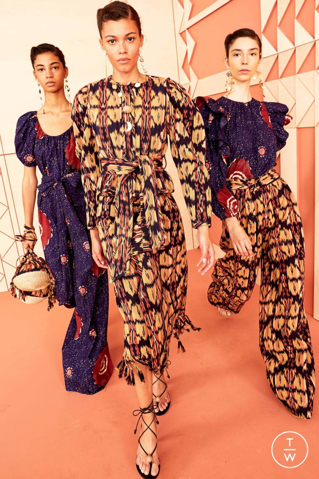 Fashion Week New York Resort 2020 look 6 de la collection Ulla Johnson womenswear