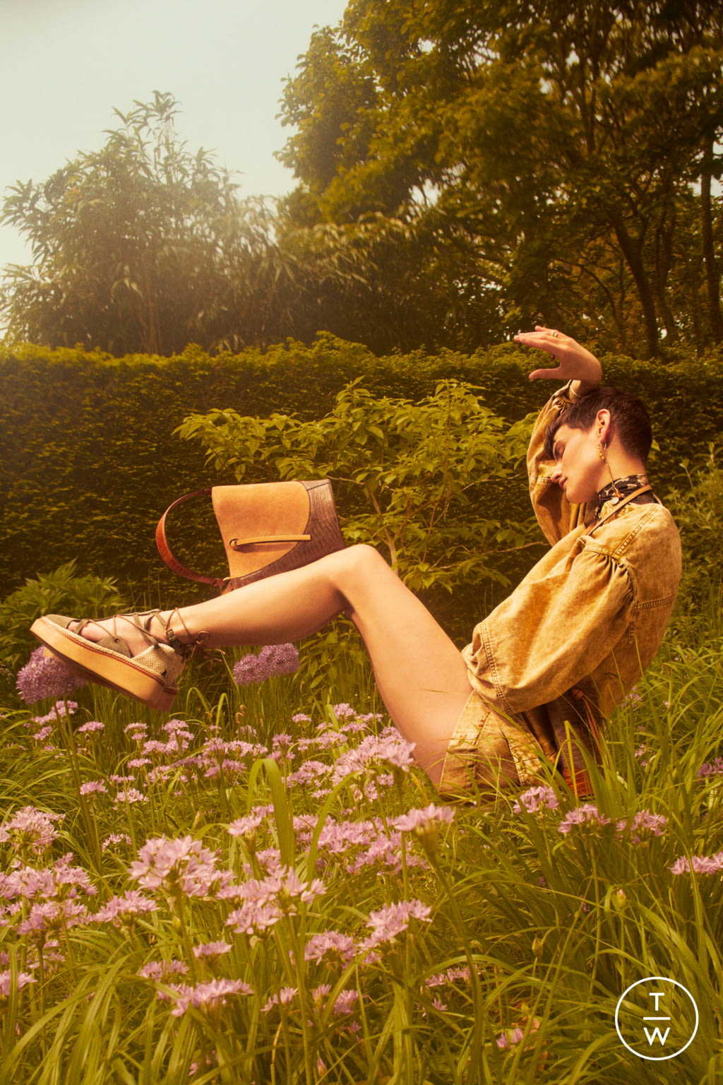 Fashion Week New York Resort 2022 look 11 from the Ulla Johnson collection womenswear