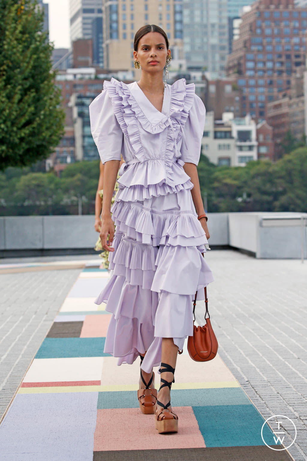 Fashion Week New York Spring/Summer 2021 look 3 from the Ulla Johnson collection 女装