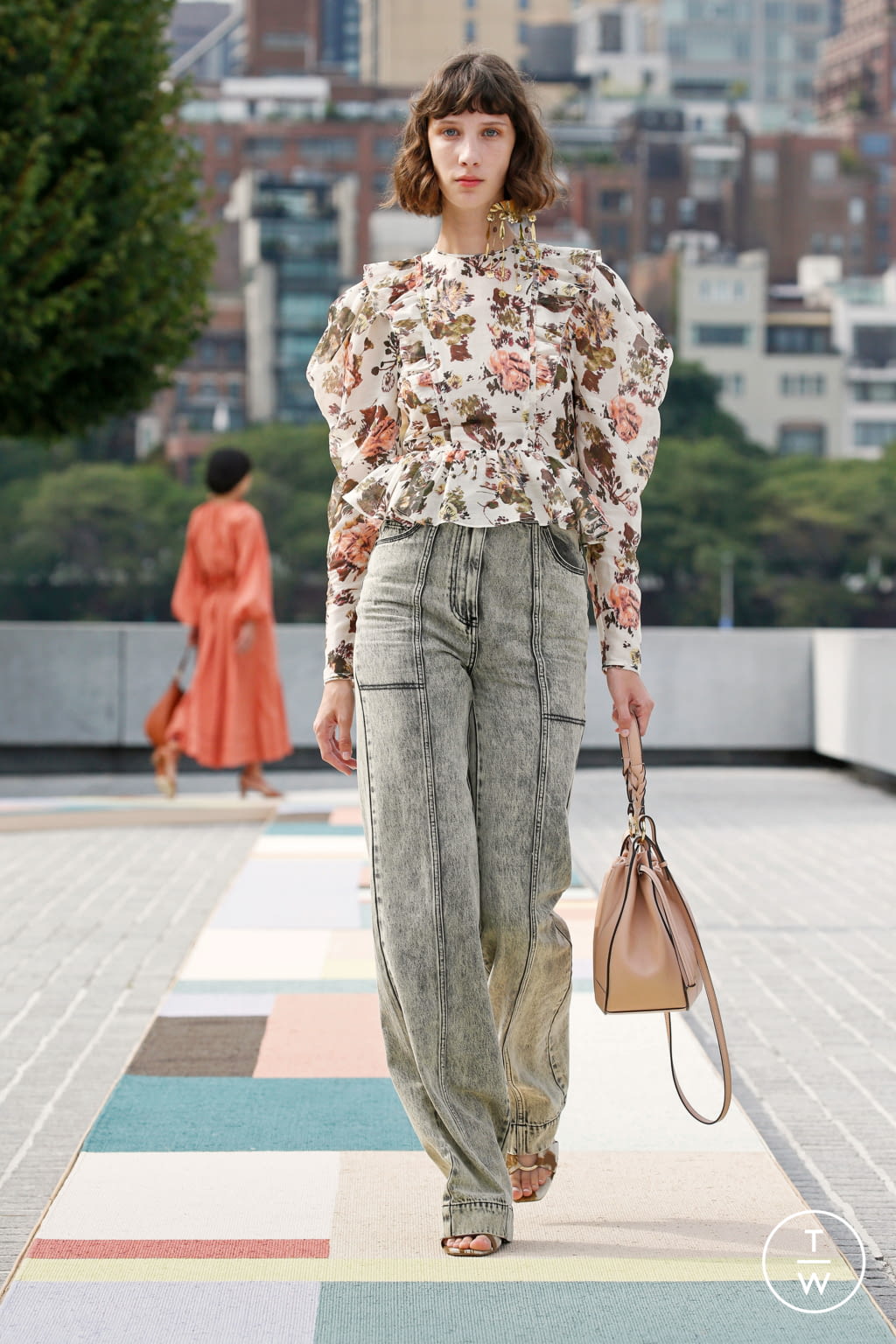 Fashion Week New York Spring/Summer 2021 look 16 from the Ulla Johnson collection womenswear