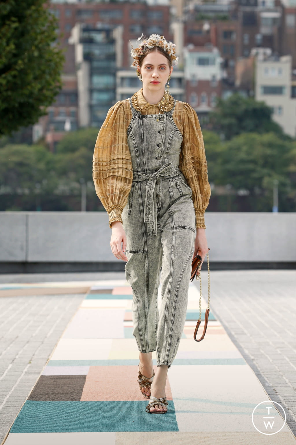 Fashion Week New York Spring/Summer 2021 look 23 de la collection Ulla Johnson womenswear