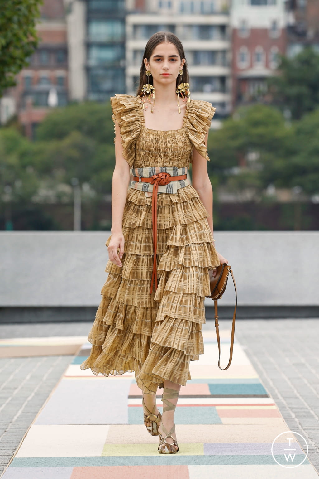 Fashion Week New York Spring/Summer 2021 look 25 de la collection Ulla Johnson womenswear