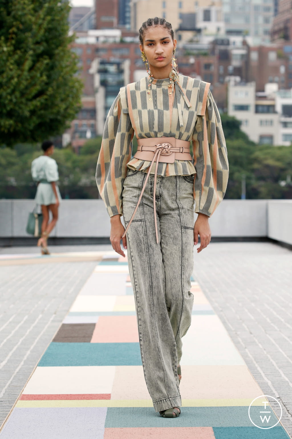 Fashion Week New York Spring/Summer 2021 look 26 from the Ulla Johnson collection womenswear