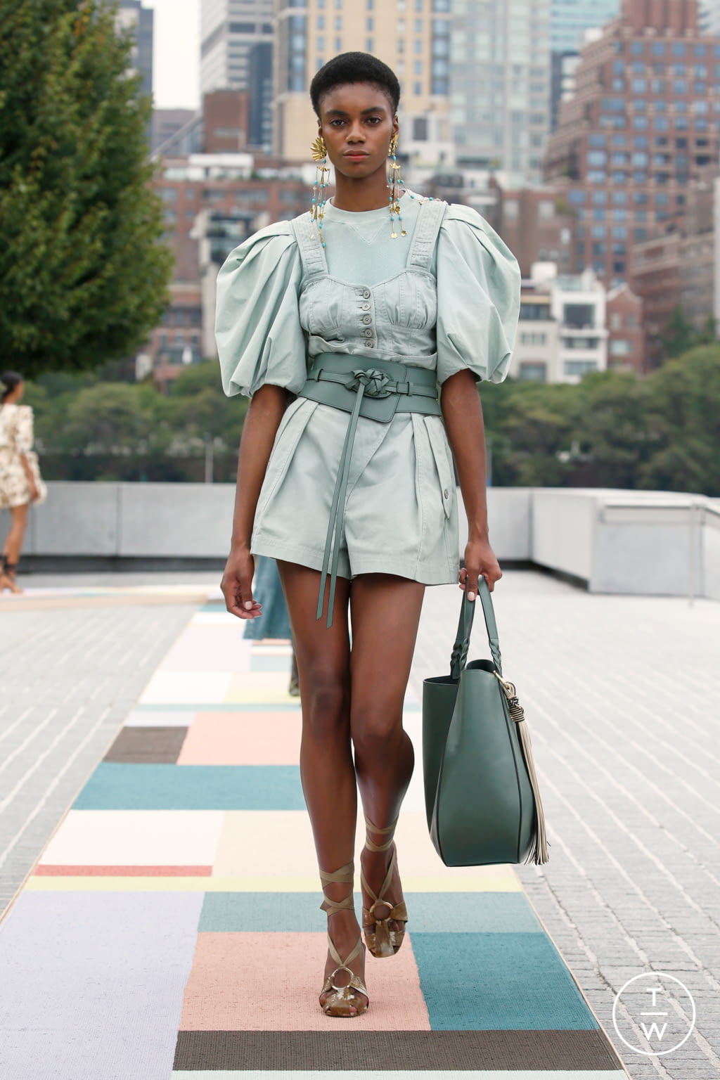 Fashion Week New York Spring/Summer 2021 look 28 from the Ulla Johnson collection womenswear