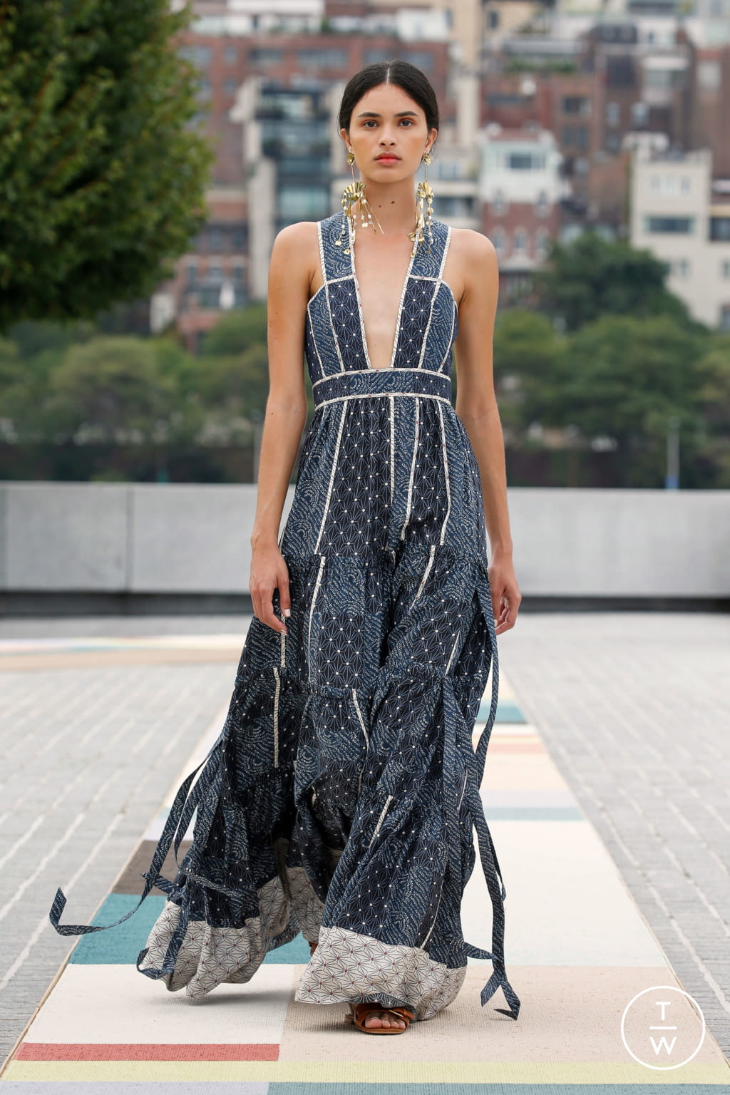 Fashion Week New York Spring/Summer 2021 look 31 from the Ulla Johnson collection womenswear