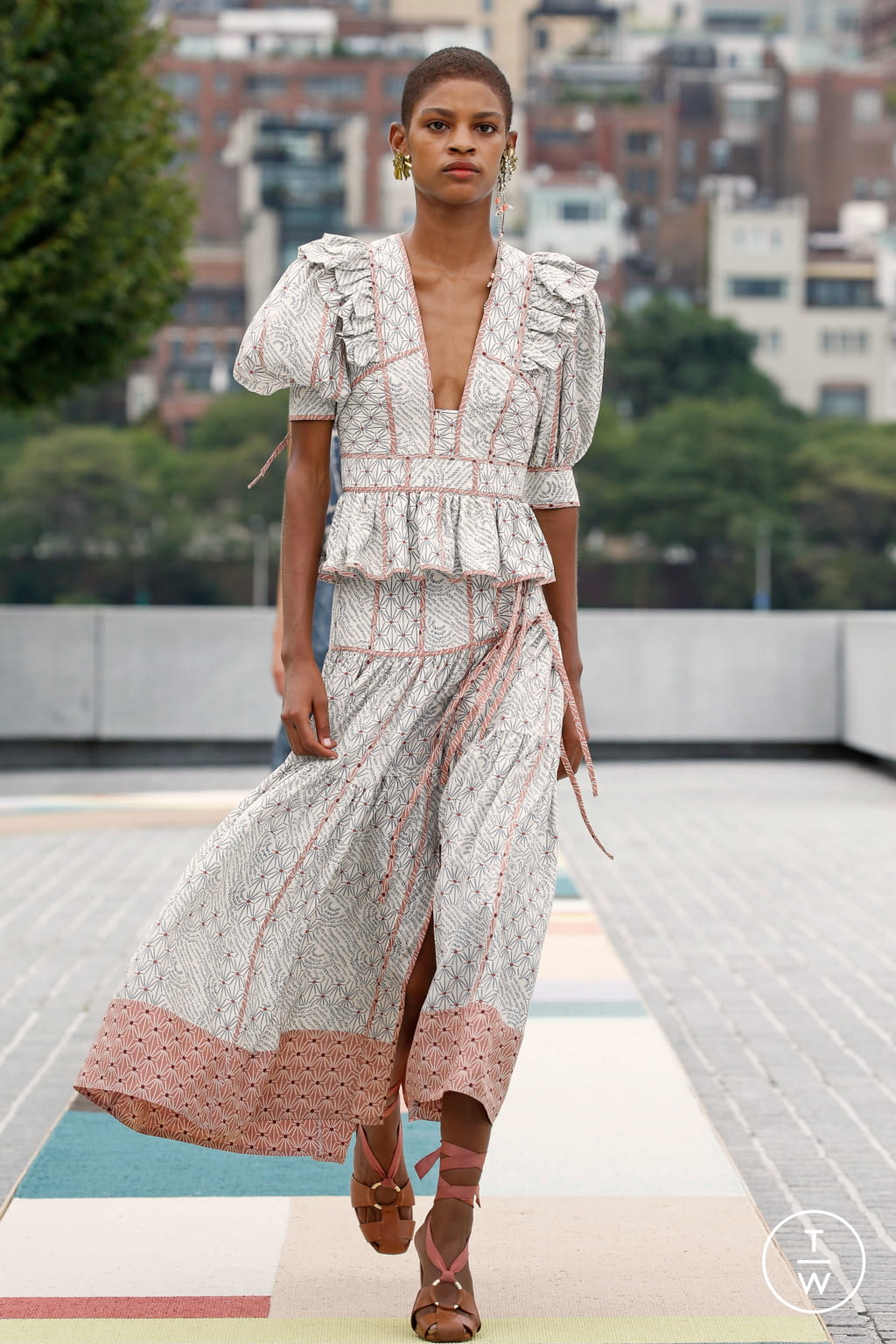Fashion Week New York Spring/Summer 2021 look 32 from the Ulla Johnson collection womenswear